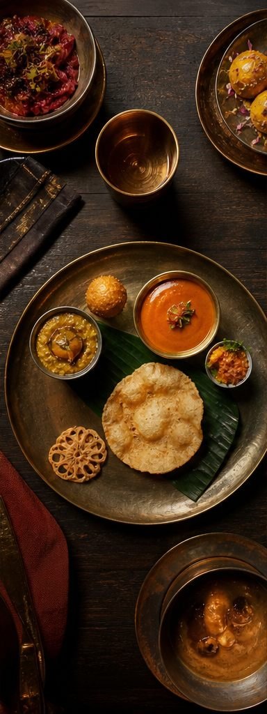 Premium Indian menu selection